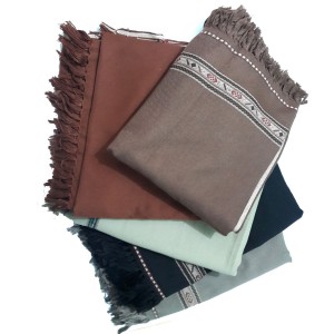 Pack of 5 Pure Acrowoolen King Size Dhussa Shawls [For Gifts & Distribution]